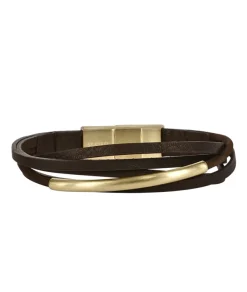 Arock Andy Brunt/Guld 363713>Armband New