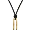 BENJAMIN Halsband Svart/Guld – 364673>Arock Discount