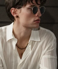 COLIN Halsband Brun/Svart>Arock Clearance