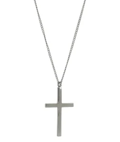 Cross Långt Halsband Stål>Arock Sale
