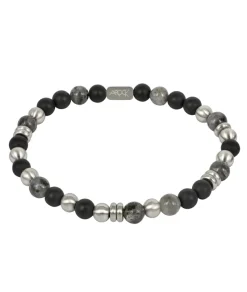Arock EDDIE Svart/Stål – 363669>Armband