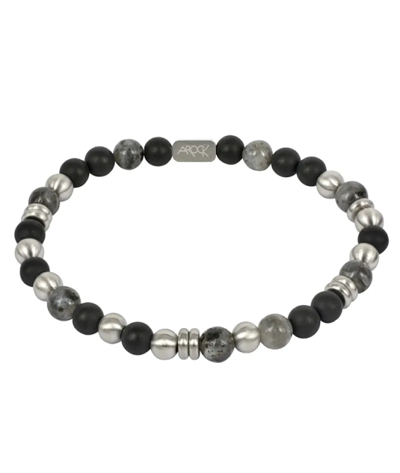 Arock EDDIE Svart/Stål – 363669>Armband