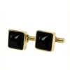 NEO Manchettknappar Guld/Svart>Arock Outlet