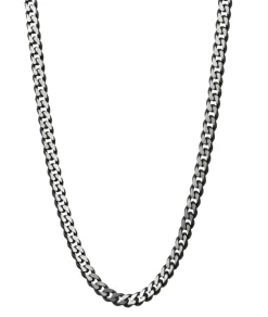 TEXAS Small Halsband Svart/Stål – 362389>Arock New
