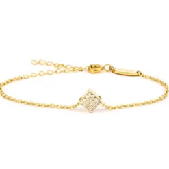 Armband Brilliance Square Crystal 32‑2392‑0801>Blomdahl New