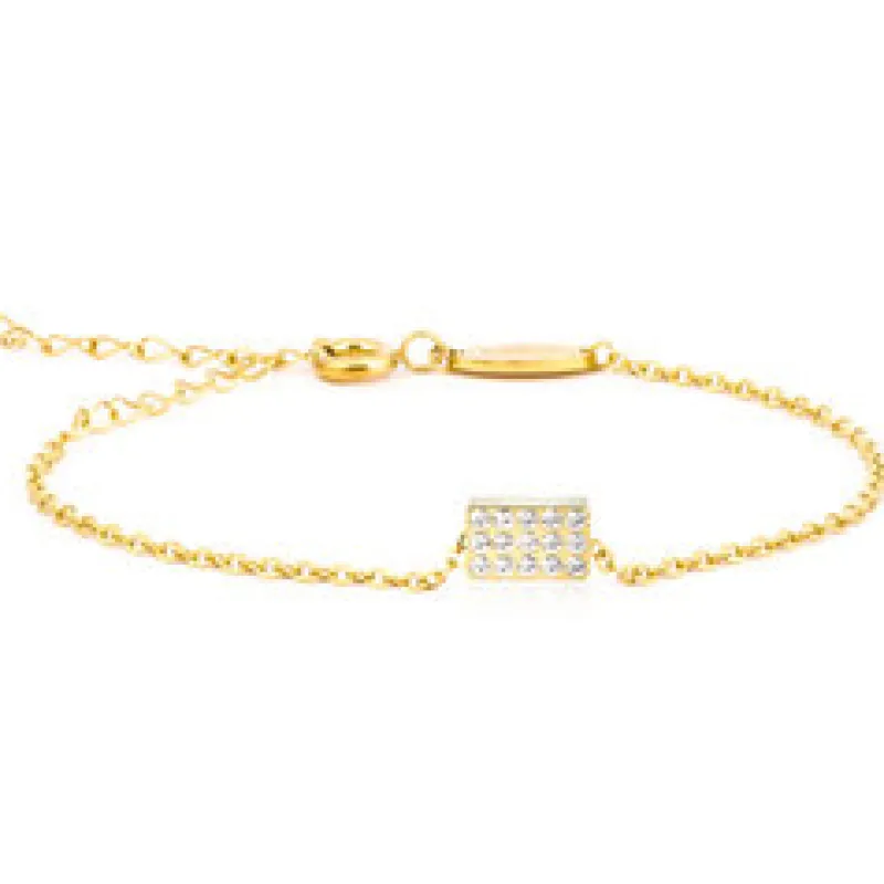 Armband Brilliance Oblong Crystal 32‑2393‑0801>Blomdahl Online