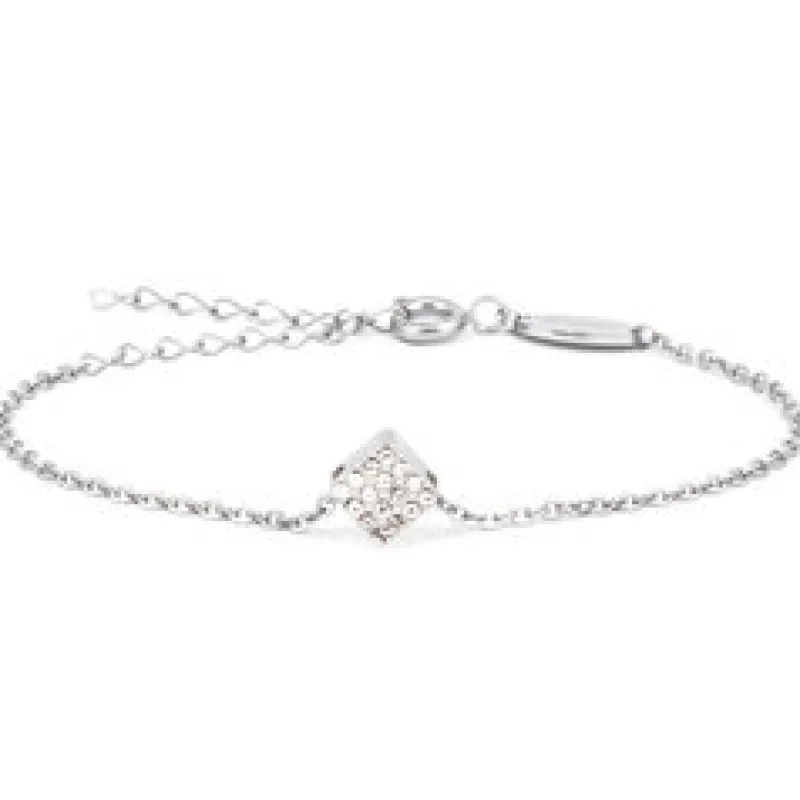 Armband Brilliance Square Crystal 32‑2492‑0801>Blomdahl Hot