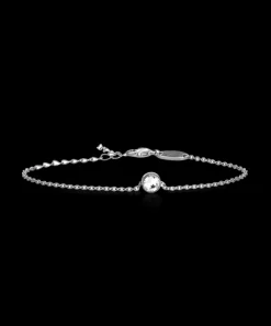 G Bezel Silver 5 mm, Crystal>Blomdahl Armband Best