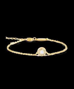 G Brilliance Halo 8 mm, Crystal>Blomdahl Armband Clearance
