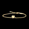 Guld Heart 8 mm>Blomdahl Armband Outlet