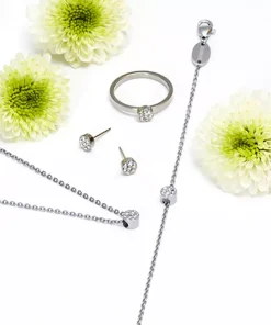 S Brilliance Plenary 5 mm, Crystal>Blomdahl Armband New