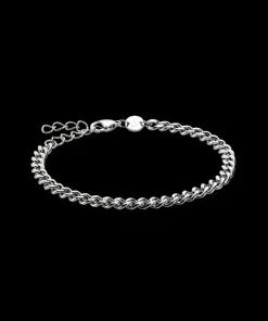 Armband S Curb Link 15,5-19 cm 32-24961-00>Blomdahl Discount