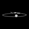 Silver Brilliance Cushion 8 mm, Crystal>Blomdahl Armband Online