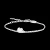 Silver Heart 8 mm>Blomdahl Armband Outlet