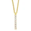 Halsband Brilliance Straight Crystal 33‑23197‑2001>Blomdahl Hot
