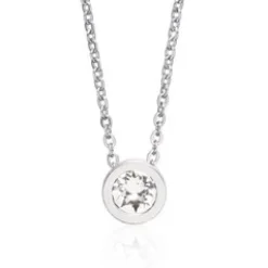 Halsband Grand Bezel Crystal 33‑2412‑0801>Blomdahl Clearance