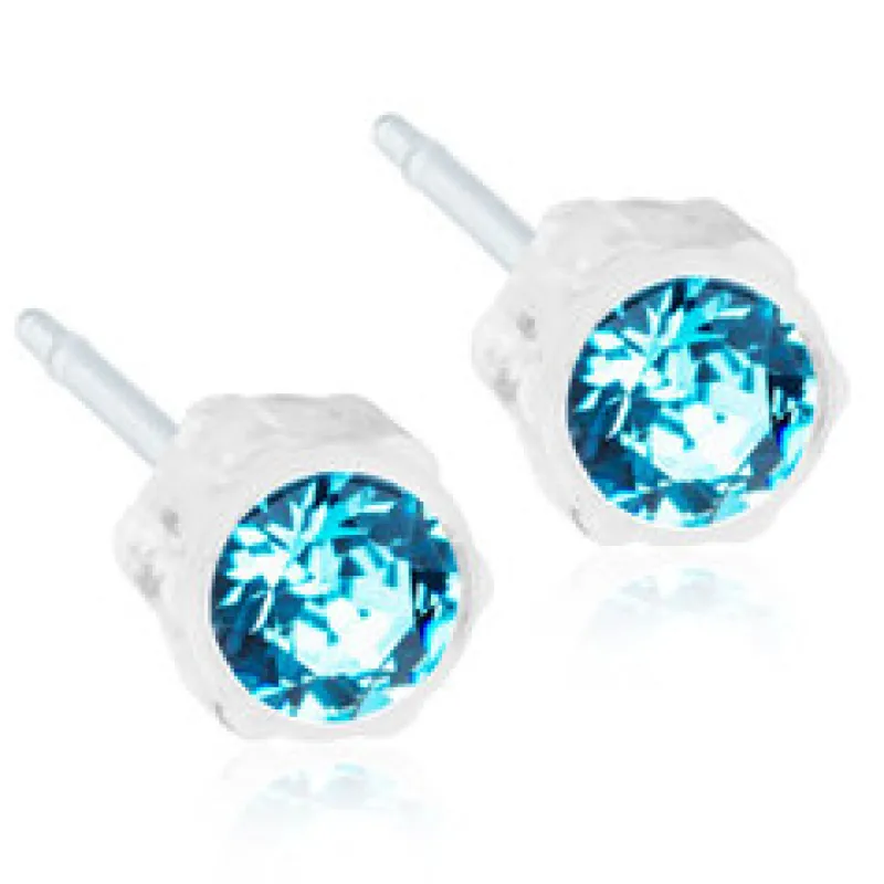 Örhängen Aquamarine 15‑0103‑05>Blomdahl Discount