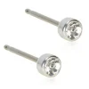 Örhängen Bezel Crystal 3 mm 15‑1402‑01>Blomdahl New
