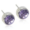 Örhängen Bezel Violet 15‑1424‑26>Blomdahl Sale