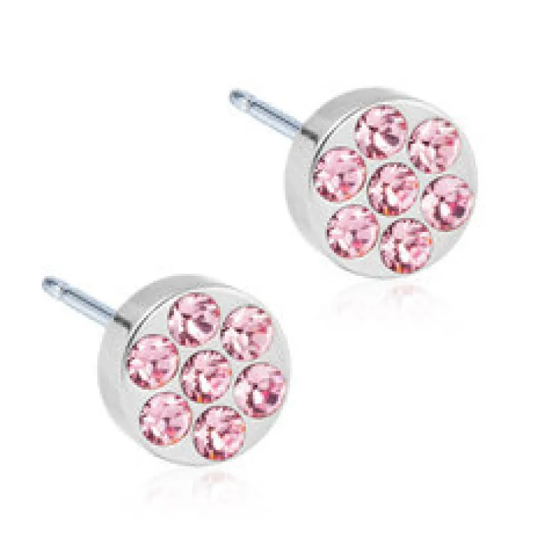 Örhängen Brilliance Plenary Light Rose 5 mm 15‑12166‑24>Blomdahl Discount