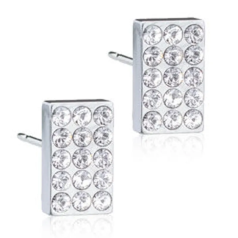Örhängen Brilliance Oblong Crystal 15‑1493‑01>Blomdahl New