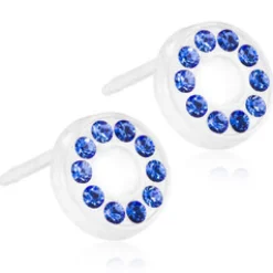 Örhängen Brilliance Puck Hollow Sapphire 15‑01191‑04>Blomdahl Hot