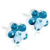 Örhängen Flower Aquamarine 15‑0130‑05>Blomdahl