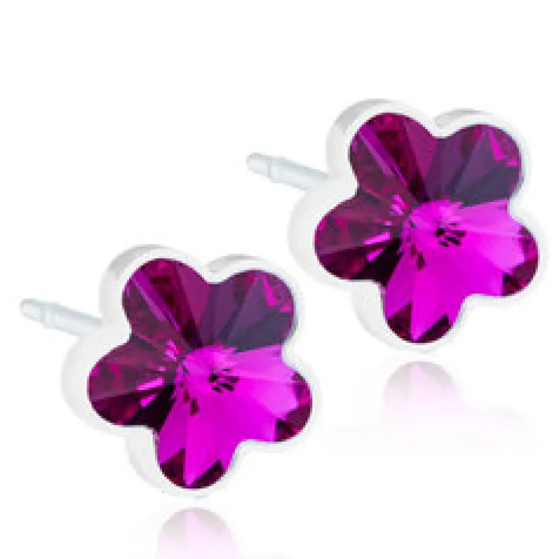 Örhängen Flower Fuchsia 15‑0130‑09>Blomdahl Best