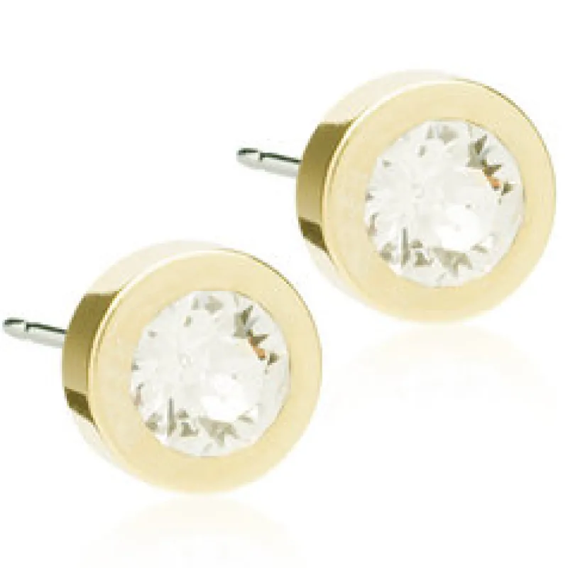 Örhängen Grand Bezel Crystal 15‑1312‑01>Blomdahl New