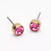 Örhängen GT Bezel 5 mm, Rose 15-1324-03>Blomdahl