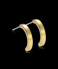 Örhängen GT Pendant Plain Curved 15 mm 15-13150-00>Blomdahl