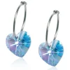 Örhängen Heart Aquamarine 15‑1255‑05>Blomdahl New