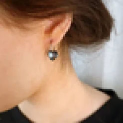 Örhängen Heart Black Diamond 15‑1255‑12>Blomdahl Sale