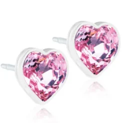 Örhängen Heart Light Rose 15‑0121‑24>Blomdahl Discount