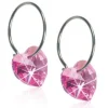 Örhängen Heart Rose 15‑1255‑03>Blomdahl Sale