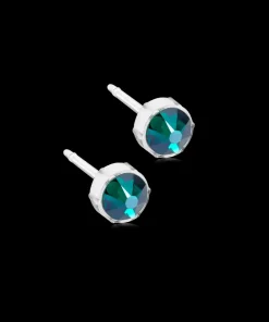 MP Bezel 6 mm, Emerald>Blomdahl Örhängen Outlet
