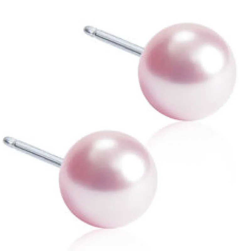 Örhängen Pearl Light Rose 6 mm 15‑1233‑64>Blomdahl Best