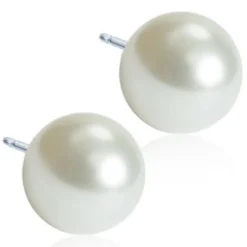 Örhängen Pearl White 10 mm 15‑1237‑59>Blomdahl Hot