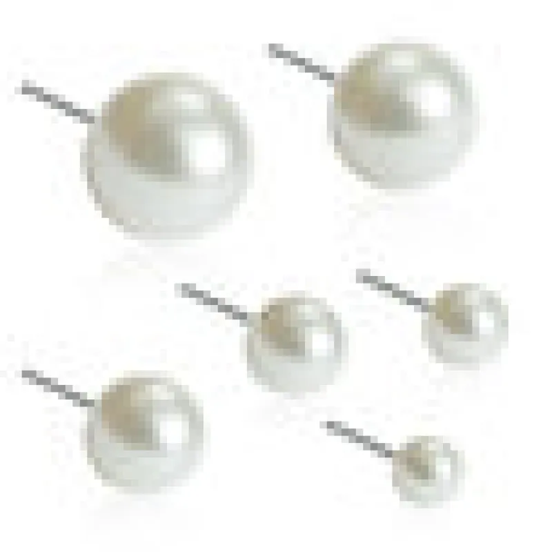 Örhängen Pearl White 6 mm 15‑1233‑59>Blomdahl Outlet