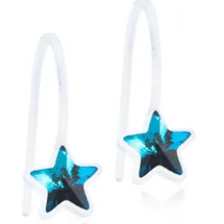Örhängen Pendant Fixed Star Aquamarine 15‑0180‑0805>Blomdahl Sale