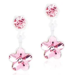 Örhängen Pendant Flower Light Rose 15‑0103‑3024>Blomdahl Hot