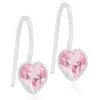 Örhängen Pendant Fixed Heart Light Rose 15‑0180‑2124>Blomdahl Discount