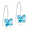 Örhängen Pendant Fixed Butterfly Aquamarine 15‑0180‑9905>Blomdahl Online