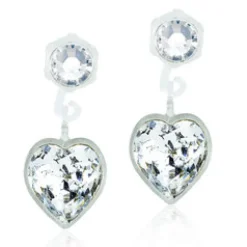 Örhängen Pendant Heart Crystal 15‑0103‑2101>Blomdahl Outlet