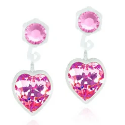 Örhängen Pendant Heart Light Rose 15‑0103‑2124>Blomdahl Discount