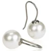 Örhängen Pendant Pearl White 15‑1238‑59>Blomdahl Sale
