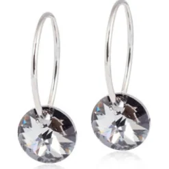 Örhängen Round Black Diamond 15‑1248‑12>Blomdahl Discount