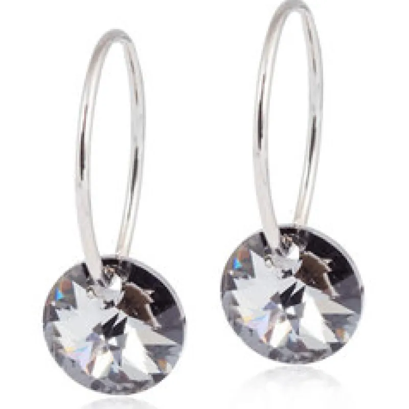 Örhängen Round Black Diamond 15‑1248‑12>Blomdahl Discount