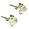 Örhängen Tiffany CZ White 5 mm 15‑1304‑30>Blomdahl Clearance