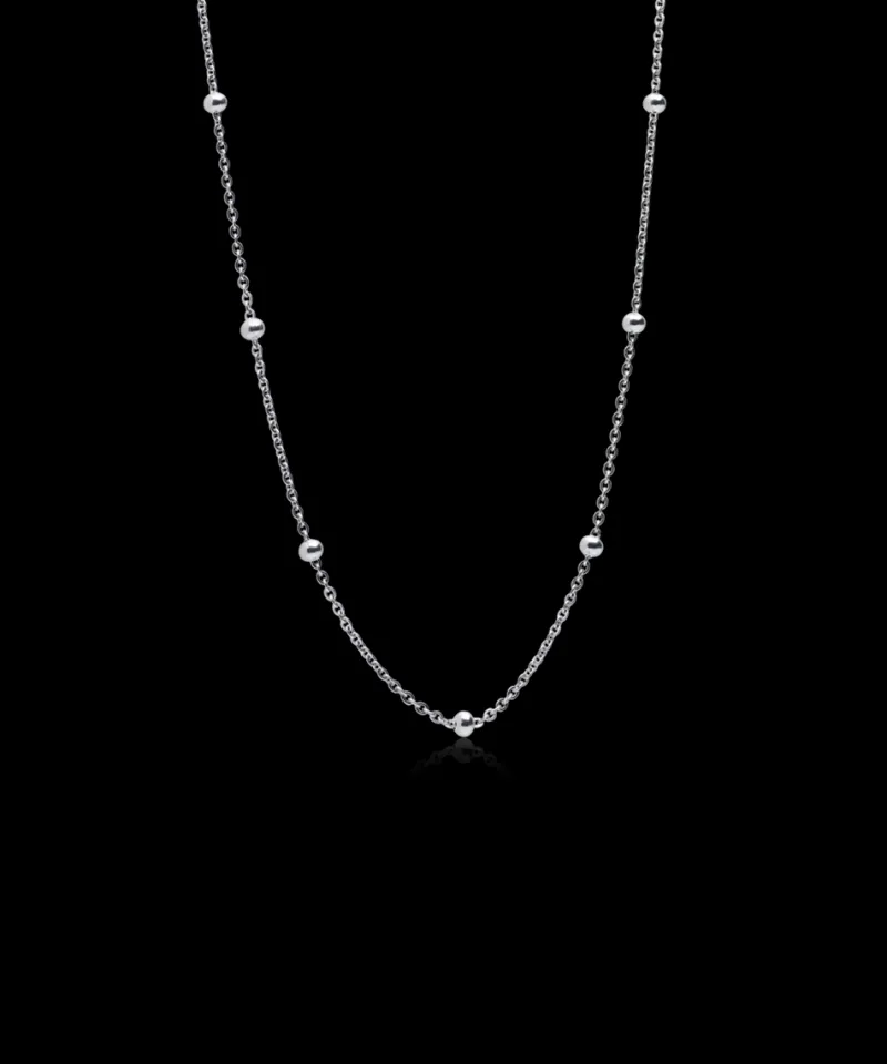 Blomdahl Stål Grand Ball 40-46 cm – 33-24935-00>Blomdahl Halsband Online